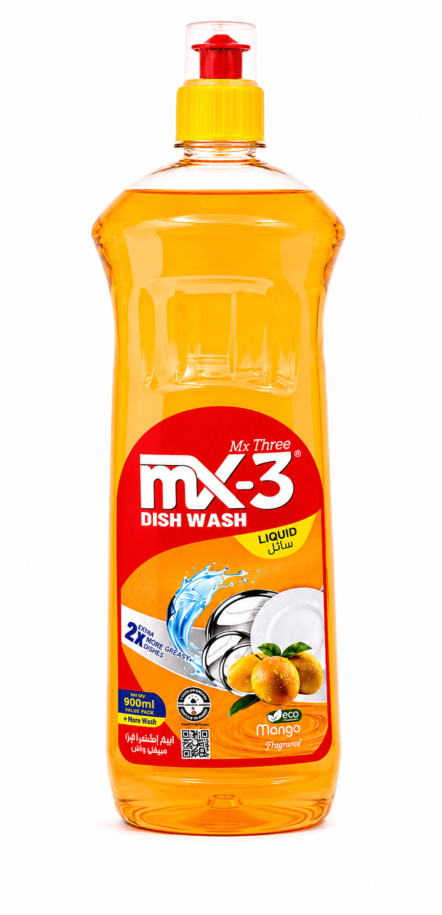 Mango Fragrant Dish Wash Liquid, Mango · Liquid · 900 ml