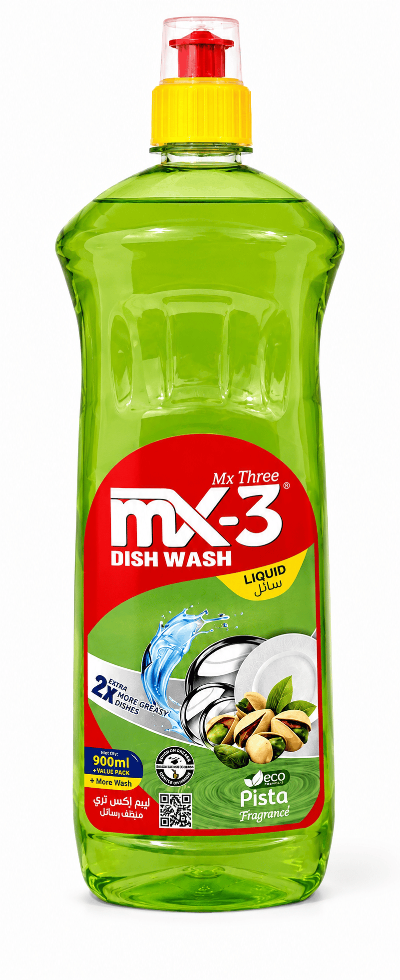 Pista Fragrant Dish Wash Liquid, Pista · Liquid · 900 ml