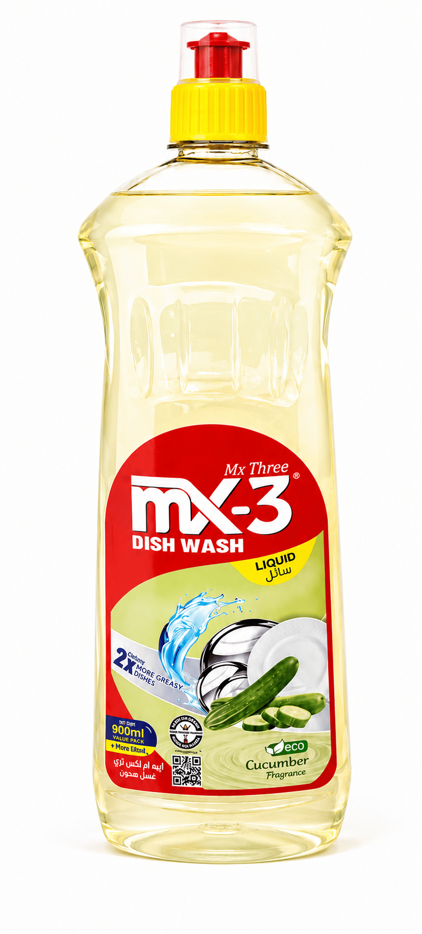 Cucumber Fragrant Dish Wash Liquid, Cucumber · Liquid · 900 ml